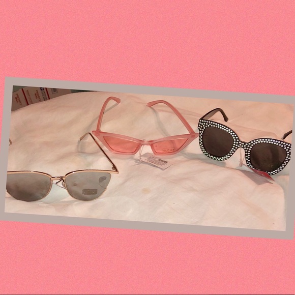 ❌Sold out📍Cute fashion fun trendy glasses 4less $ - Picture 3 of 8